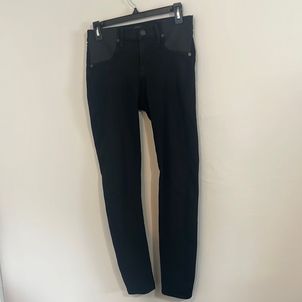 Women's Citizens Of Humanity Avedon Ankle Ultra Skinny Black Jeans, Sz 27